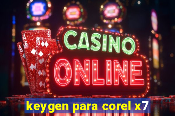 keygen para corel x7